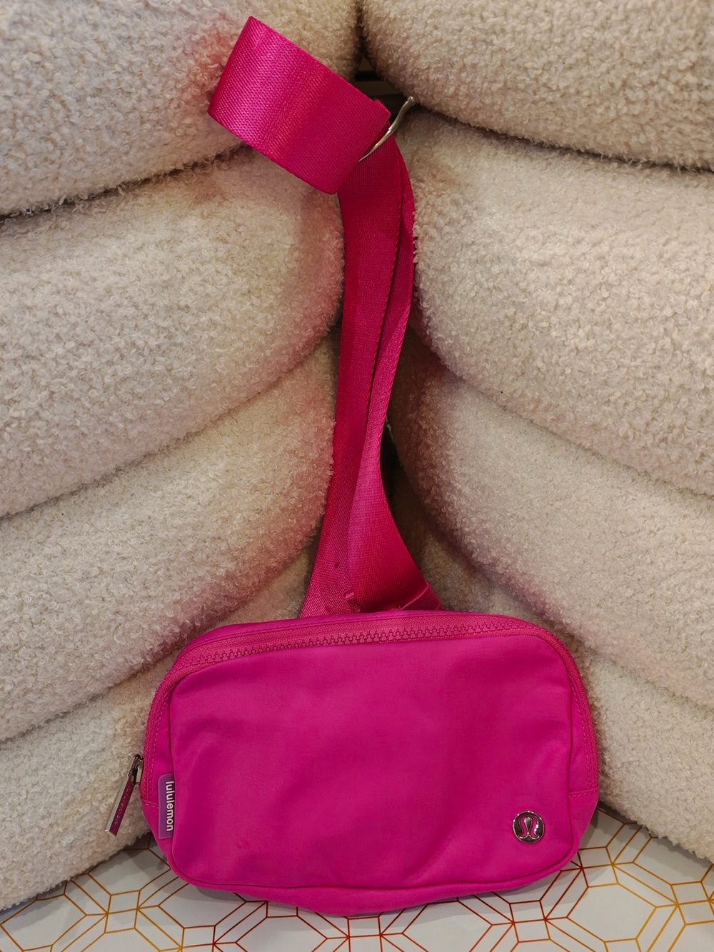 lululemon athletica Hot Pink Belt Bag